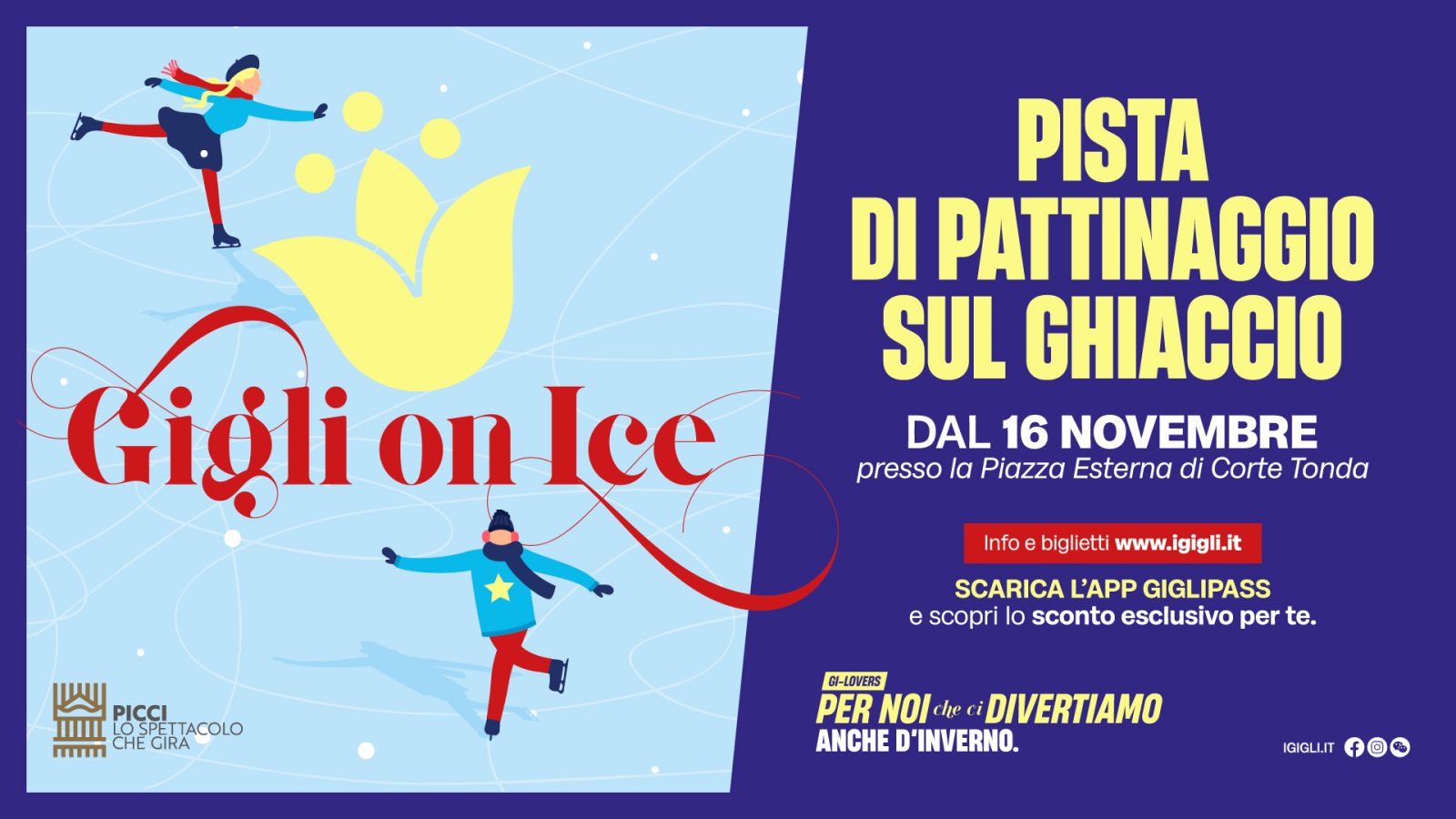 gigli on ice pattinaggio sul ghiaccio